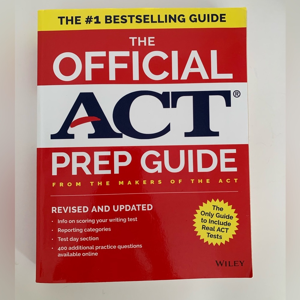 The Official ACT Prep Guide Book Test Practice